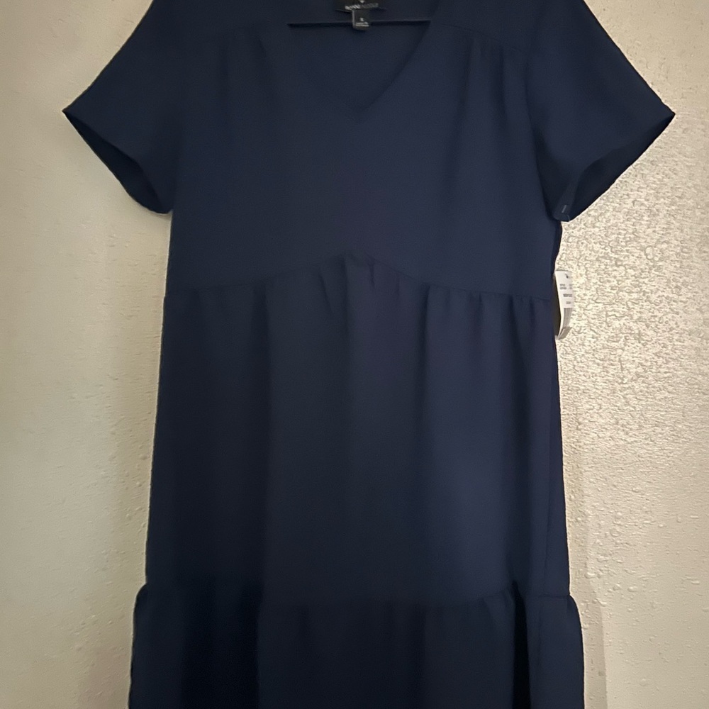 Ronni Nicole Deep Blue Mini Dress